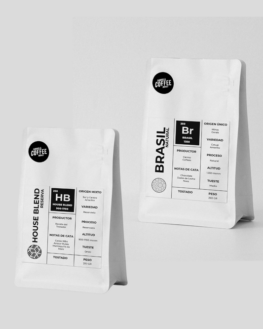 Pack -Café de Especialidad -250g  500g  1kg- Brasil y House Blend