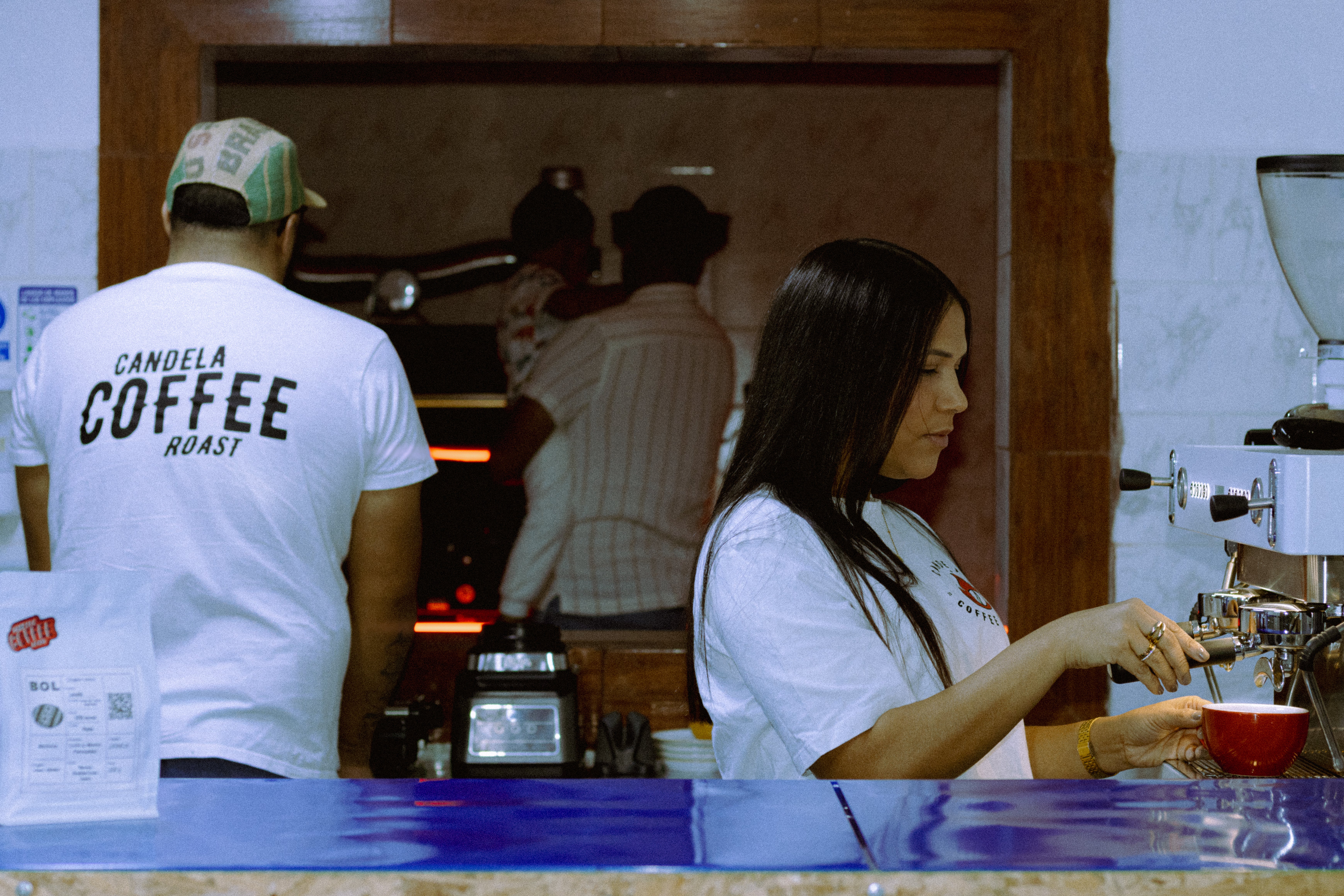 Equipo Candela Coffee Roasters Chillán